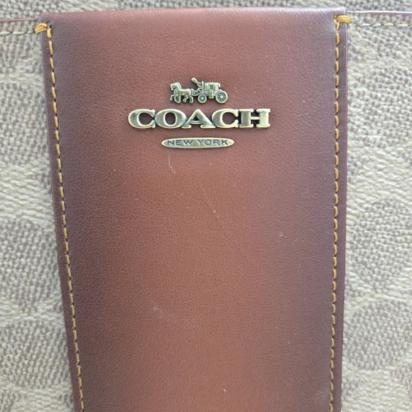 Coach Kitt Signature Jacquard Crossbody Bag - Picture 16 of 16